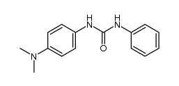 1-phenyl-3[4-(N,N-dimethylamino)phenyl]urea结构式