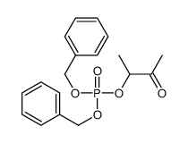dibenzyl 3-oxobutan-2-yl phosphate结构式