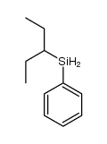 3-pentyl(phenyl)silane结构式