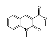 methyl 1-methyl-2-oxoquinoline-3-carboxylate Structure