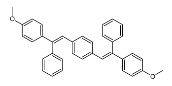 1,4-bis[2-(4-methoxyphenyl)-2-phenylethenyl]benzene结构式