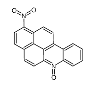 1-nitro-6-azabenzo(a)pyrene N-oxide结构式