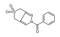 (5,5-dioxo-4,6-dihydrothieno[3,4-c]pyrazol-2-yl)-phenylmethanone结构式