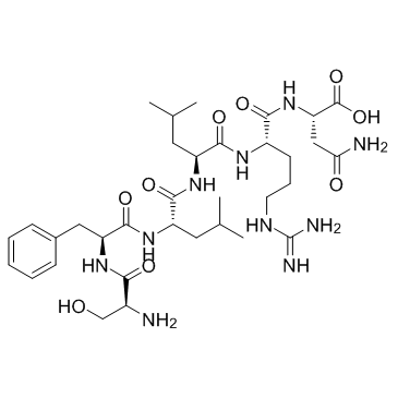 凝血酶受体激活肽6结构式