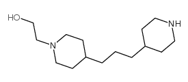 1-[N-(2-羟乙基)-4'-哌啶基]-3-(4'-哌啶基)丙烷结构式