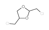 1,3-Dioxolane,2,4-bis(chloromethyl)-结构式