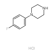 1-(4-氟苯基)哌嗪盐酸盐结构式