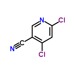 4,6-二氯烟腈结构式