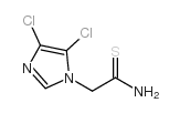 2-(4,5-二氯-1H-咪唑-1-基)乙硫酰胺结构式