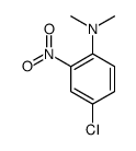4-chloro-N,N-dimethyl-2-nitroaniline结构式