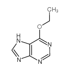 6-乙氧基嘌呤结构式