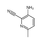 2-Pyridinecarbonitrile,3-amino-6-methyl-(9CI) Structure