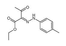 ethyl 3-oxo-2-(p-tolylhydrazono)butanoate结构式