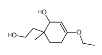 3-Cyclohexene-1-ethanol,4-ethoxy-2-hydroxy-1-methyl-(9CI) Structure
