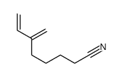 6-methylideneoct-7-enenitrile Structure