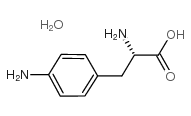 4-氨基-l-苯基丙氨酸水合物结构式