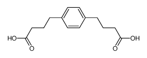 1,4-bis(γ-carboxypropyl)benzene Structure