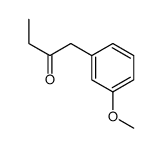 1-(3-甲氧基苯基)-2-丁酮结构式