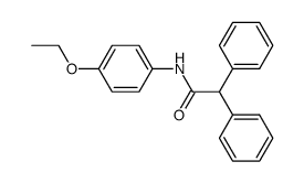 N-(4-ethoxyphenyl)-2,2-diphenylacetamide Structure