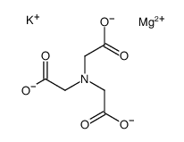 magnesium,potassium,2-[bis(carboxylatomethyl)amino]acetate Structure
