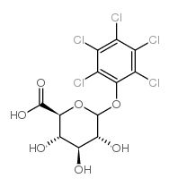 pentachlorophenol glucuronide structure