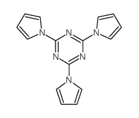 2,4,6-tripyrrol-1-yl-1,3,5-triazine Structure