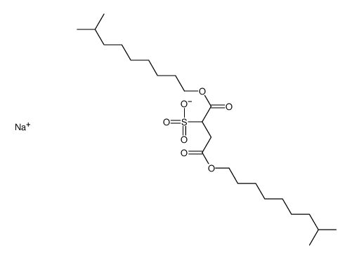 磺基丁二酸-1,4-二异癸酯钠盐结构式