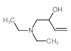 3-Buten-2-ol,1-(diethylamino)-结构式