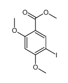 5-碘-2,4-二甲氧基苯甲酸甲酯结构式