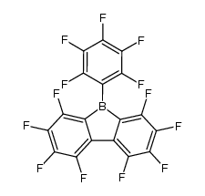 perfluorophenyl-9-bora-perfluorofluorene结构式