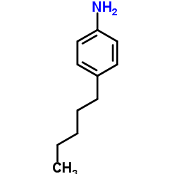 p-amylaniline Structure