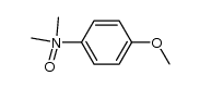 4-methoxy-N,N-dimethylaniline N-oxide Structure