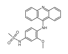 [14C]-Amsacrine Structure