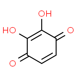 2,3-Dihydroxy-1,4-benzoquinone结构式