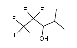 1,1,1,2,2-pentafluoro-4-methyl-pentan-3-ol Structure