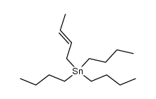 but-2-enyl-[(tri-n-butyl)]-stannane结构式
