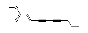 trans-lachnophyllum ester Structure