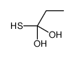 1-sulfanylpropane-1,1-diol Structure