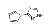 (9ci)-3-(1H-咪唑-1-基)-1H-1,2,4-噻唑结构式