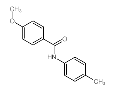 4-methoxy-N-(4-methylphenyl)benzamide结构式