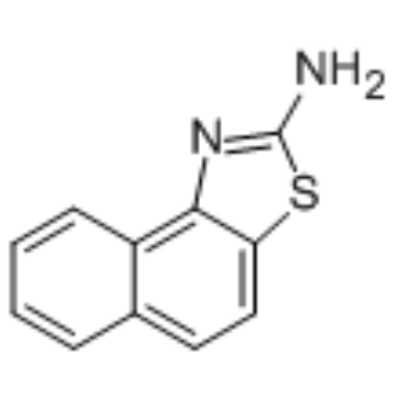 萘并(1,2-d)噻唑-2-胺结构式