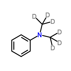 N,N-二甲基苯胺-D6结构式