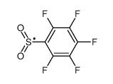pentafluorobenzenesulfonyl radical Structure