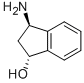 外消旋-反式-3-氨基-1-茚满醇结构式