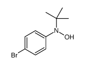 N-(4-bromophenyl)-N-tert-butylhydroxylamine结构式