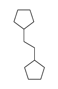 1,1'-ethane-1,2-diyl-bis-cyclopentane结构式