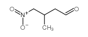 3-甲基-4-硝基丁醛结构式
