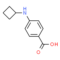 Benzoic acid, 4-(cyclobutylamino)- (9CI)结构式