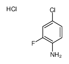 4-chloro-2-fluoroaniline,hydrochloride Structure