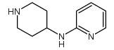 N-(哌啶-4-基)吡啶-2-胺结构式